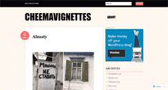 Desktop Screenshot of cheemavignettes.com